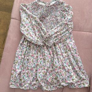 Zara toddler girls floral dress